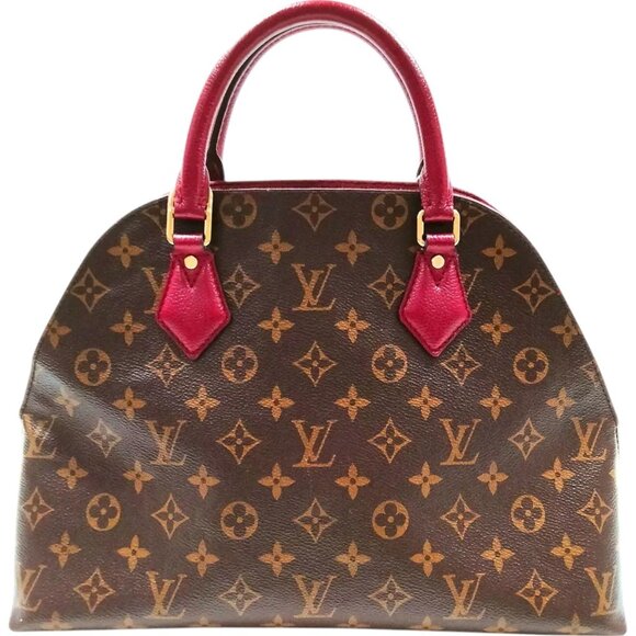 326620BA (X6) Louis Vuitton Satchel Bag Alma Into Brown Monogramm - Picture 1 of 12